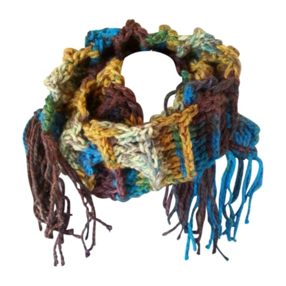 Hand Crafted Accessories - 🥑Handmade Chunky Crochet Scarf Unisex